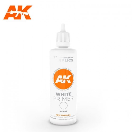 White Primer (100 ml) - 3rd Generation Acrylic AK11240